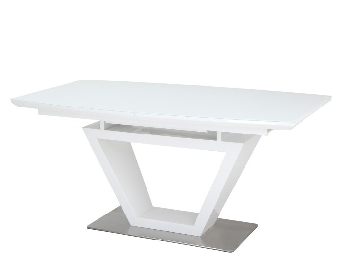 Стол обеденный раскладной OKT-241-1 (160/220) (Белый) в Феодосии
