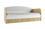 Односпальная кровать с ящиками Сканди ДКД 2000.1 в Феодосии