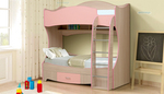 Кровать детская двухъярусная Юниор-7 в Феодосии