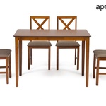 Обеденный комплект эконом Хадсон (стол + 4 стула) в Феодосии
