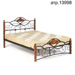  Двуспальная кровать CANZONA Wood slat base в Феодосии